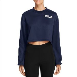 Fila long sleeve crop top